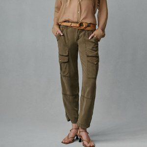 By Anthropologie Dark Green Utility Pants US 4P
